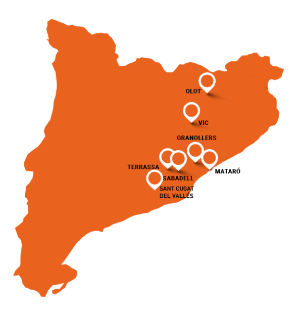 Mapa de Catalunya
